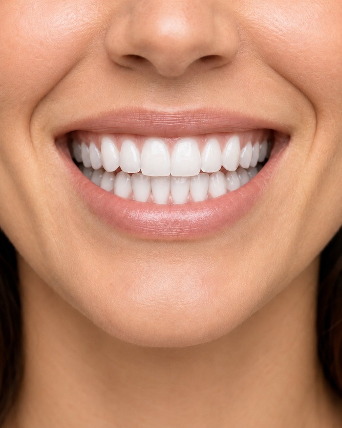 Dientes después del blanqueamiento