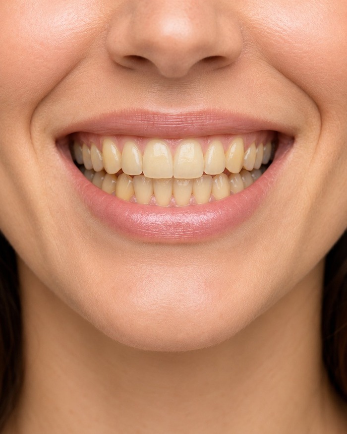 Dientes antes del blanqueamiento
